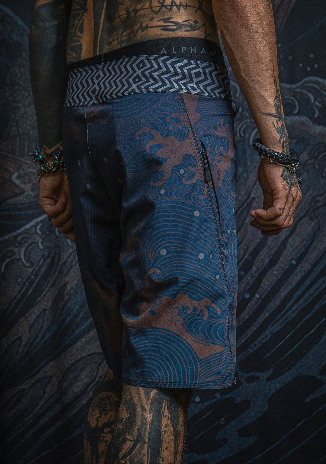 Boardshort Men / Fast Dry - TSUNAMI